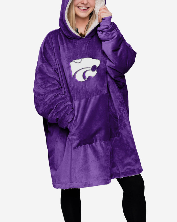 Kansas State Wildcats Reversible Big Logo Hoodeez FOCO - FOCO.com