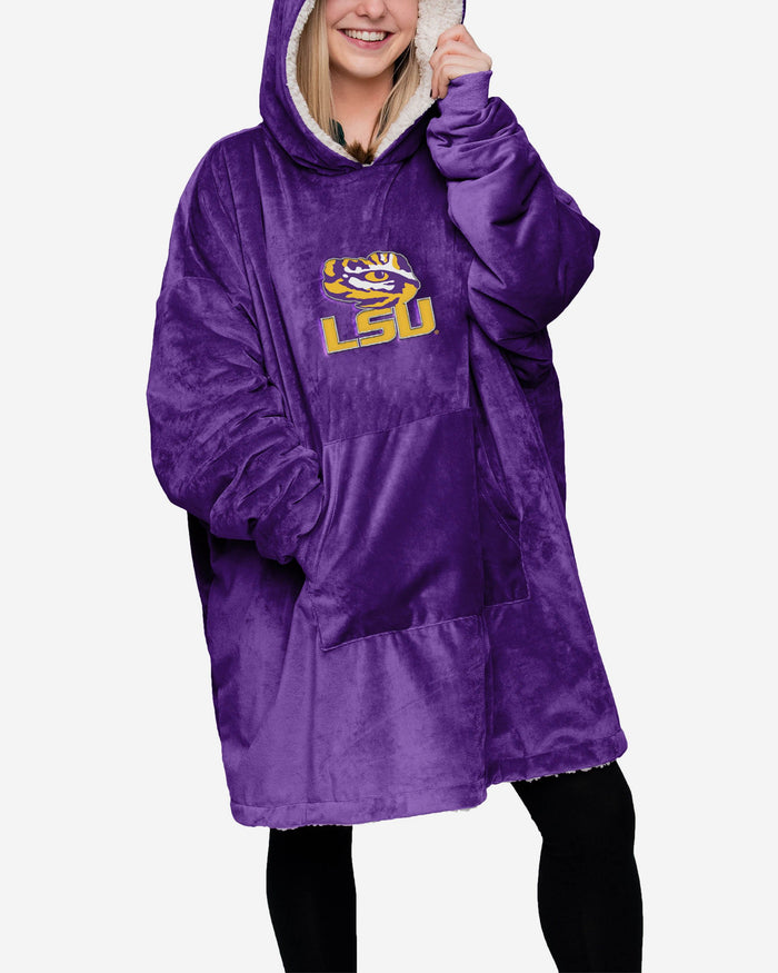 LSU Tigers Reversible Big Logo Hoodeez FOCO - FOCO.com