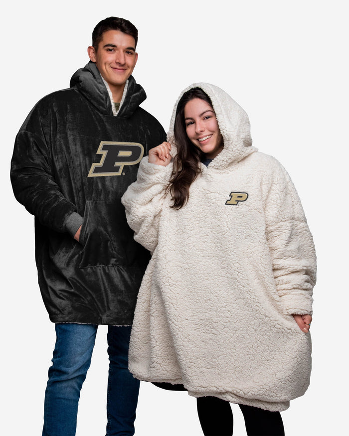 Purdue Boilermakers Reversible Big Logo Hoodeez FOCO - FOCO.com