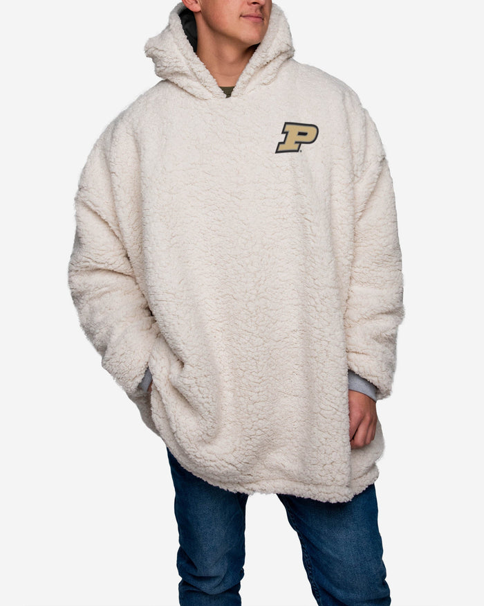 Purdue Boilermakers Reversible Big Logo Hoodeez FOCO - FOCO.com