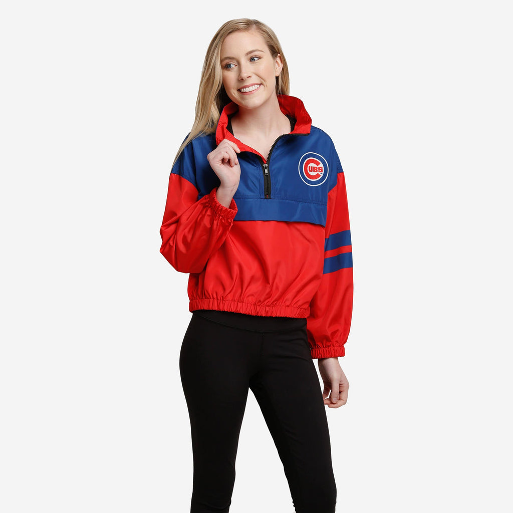 Chicago Cubs Womens Winning Play Windbreaker FOCO S - FOCO.com