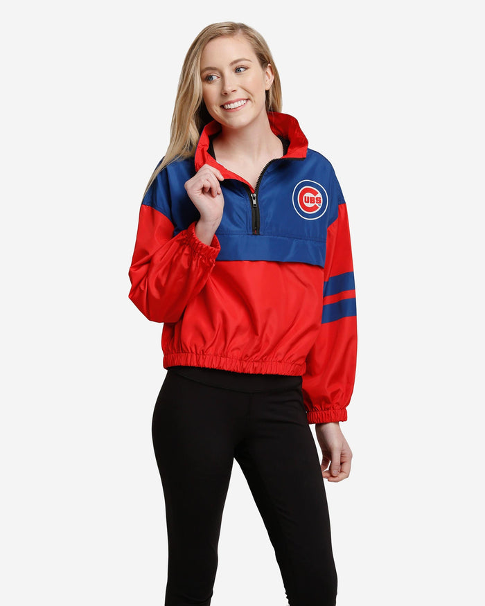 Chicago Cubs Womens Winning Play Windbreaker FOCO S - FOCO.com