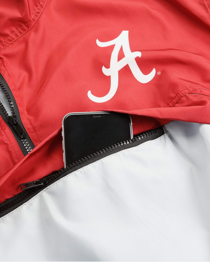 Alabama Crimson Tide Womens Winning Play Windbreaker FOCO - FOCO.com