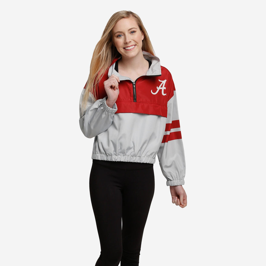 Alabama Crimson Tide Womens Winning Play Windbreaker FOCO S - FOCO.com