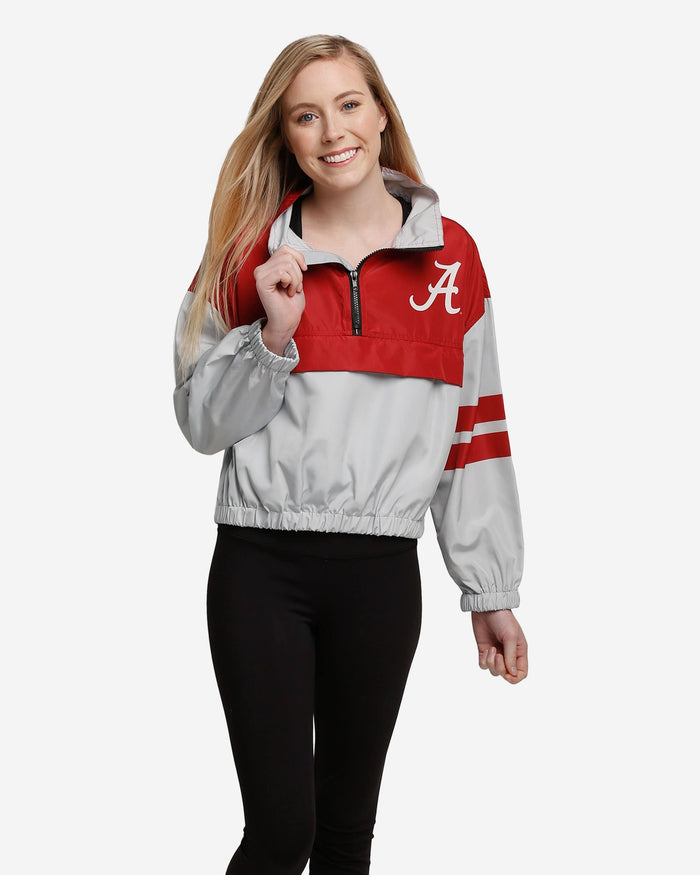 Alabama Crimson Tide Womens Winning Play Windbreaker FOCO S - FOCO.com