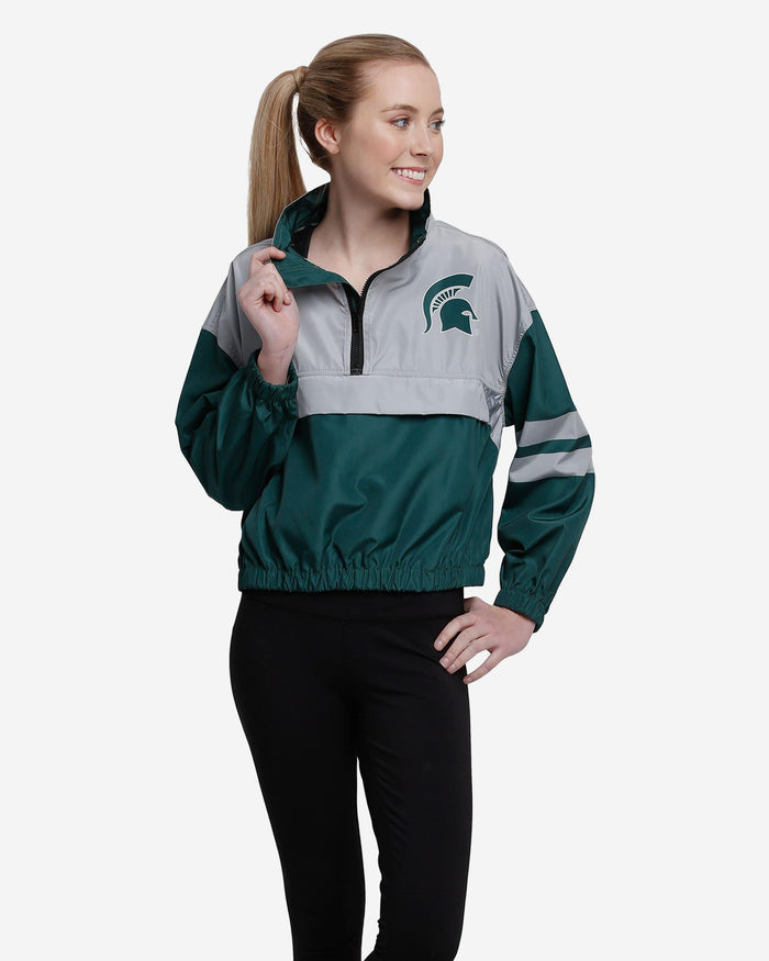 Michigan State Spartans Womens Winning Play Windbreaker FOCO S - FOCO.com