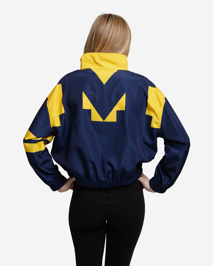 Michigan Wolverines Womens Winning Play Windbreaker FOCO - FOCO.com