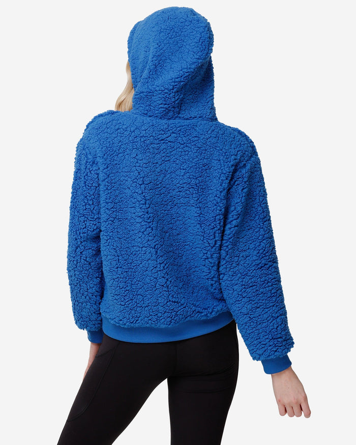 Buffalo Bills Womens Sherpa Hooded Sweatshirt FOCO - FOCO.com