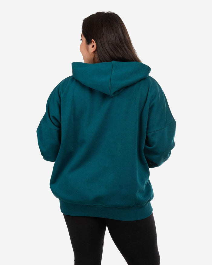 Philadelphia Eagles Womens Solid Oversized Hoodie FOCO - FOCO.com