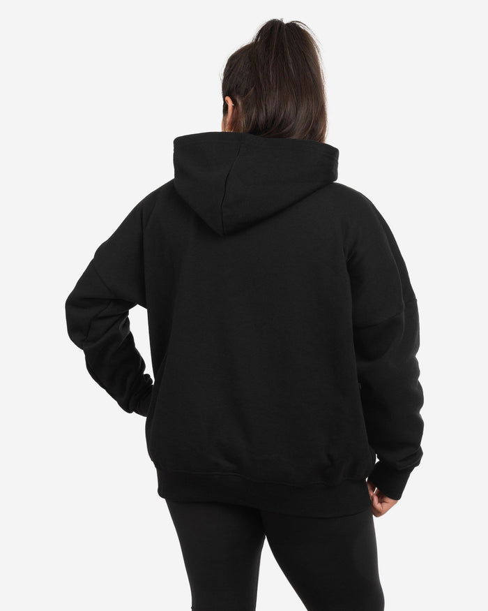 Pittsburgh Steelers Womens Solid Oversized Hoodie FOCO - FOCO.com