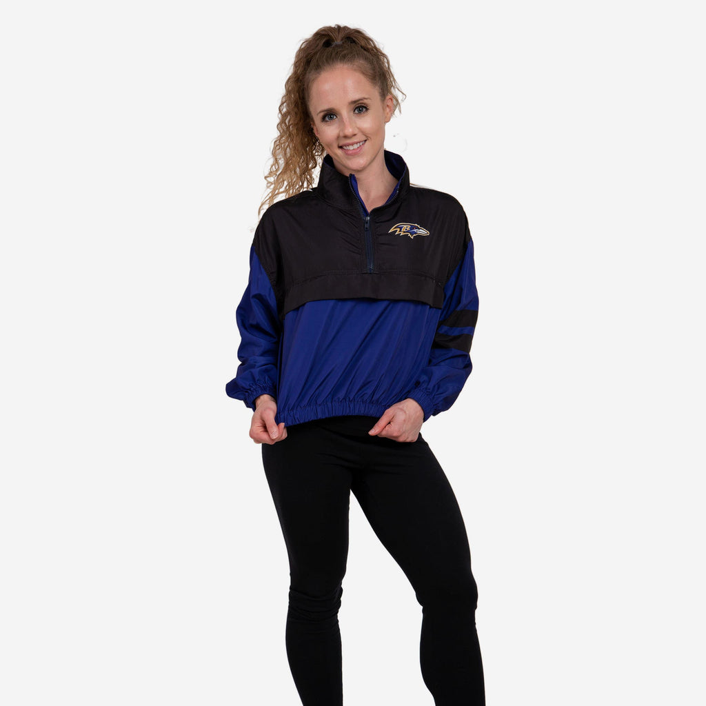 Baltimore Ravens Womens Winning Play Windbreaker FOCO S - FOCO.com