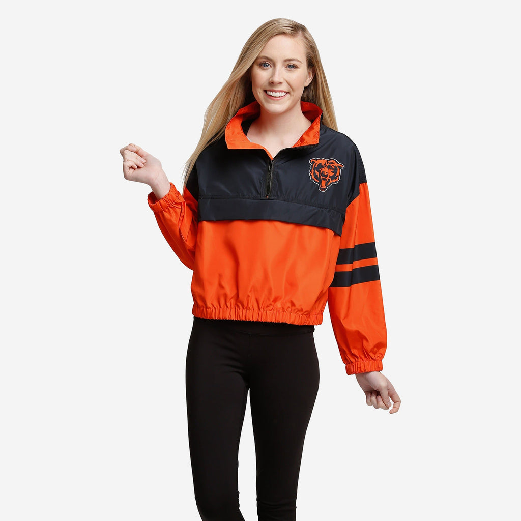 Chicago Bears Womens Winning Play Windbreaker FOCO S - FOCO.com