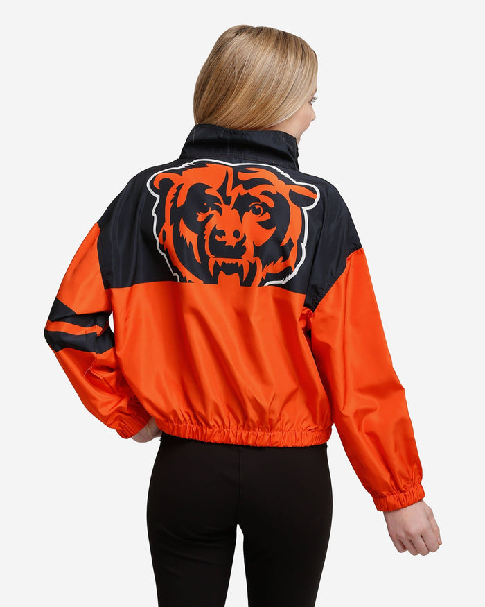 Chicago Bears Womens Winning Play Windbreaker FOCO - FOCO.com