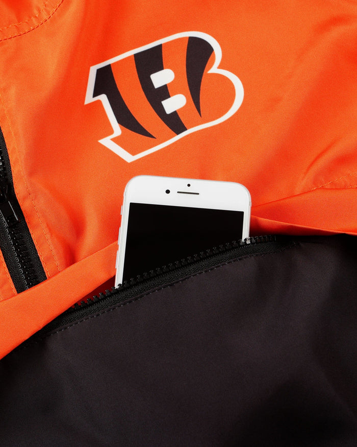 Cincinnati Bengals Womens Winning Play Windbreaker FOCO - FOCO.com