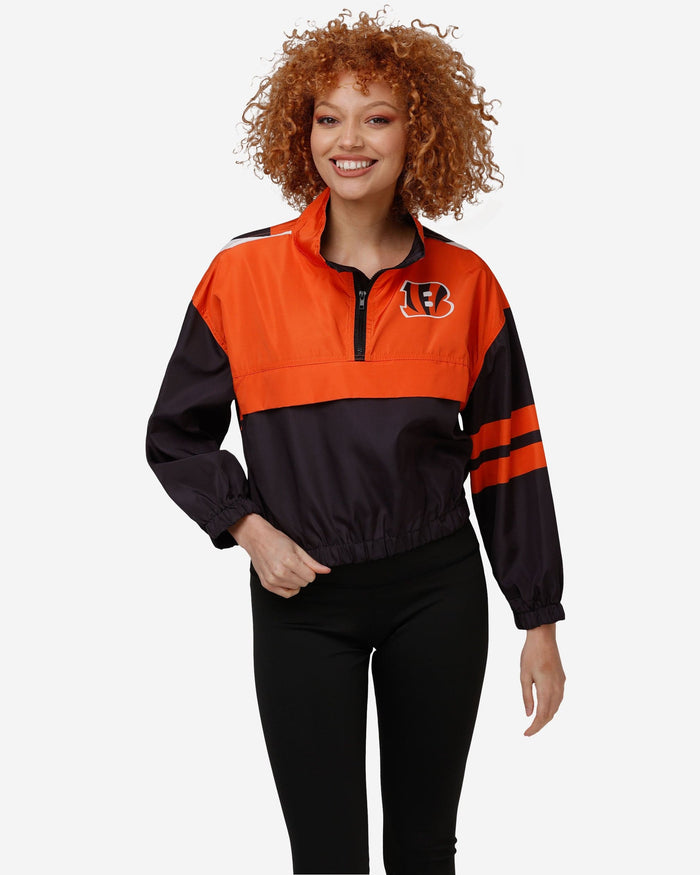 Cincinnati Bengals Womens Winning Play Windbreaker FOCO S - FOCO.com