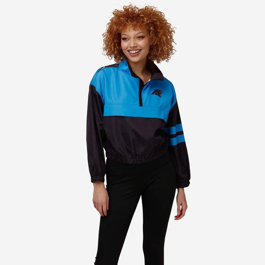 Carolina Panthers Womens Winning Play Windbreaker FOCO S - FOCO.com