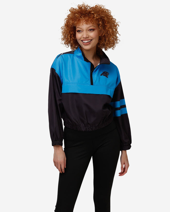 Carolina Panthers Womens Winning Play Windbreaker FOCO S - FOCO.com