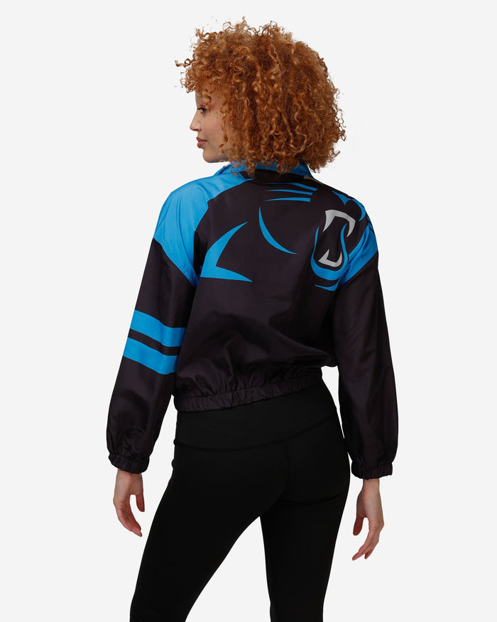 Carolina Panthers Womens Winning Play Windbreaker FOCO - FOCO.com