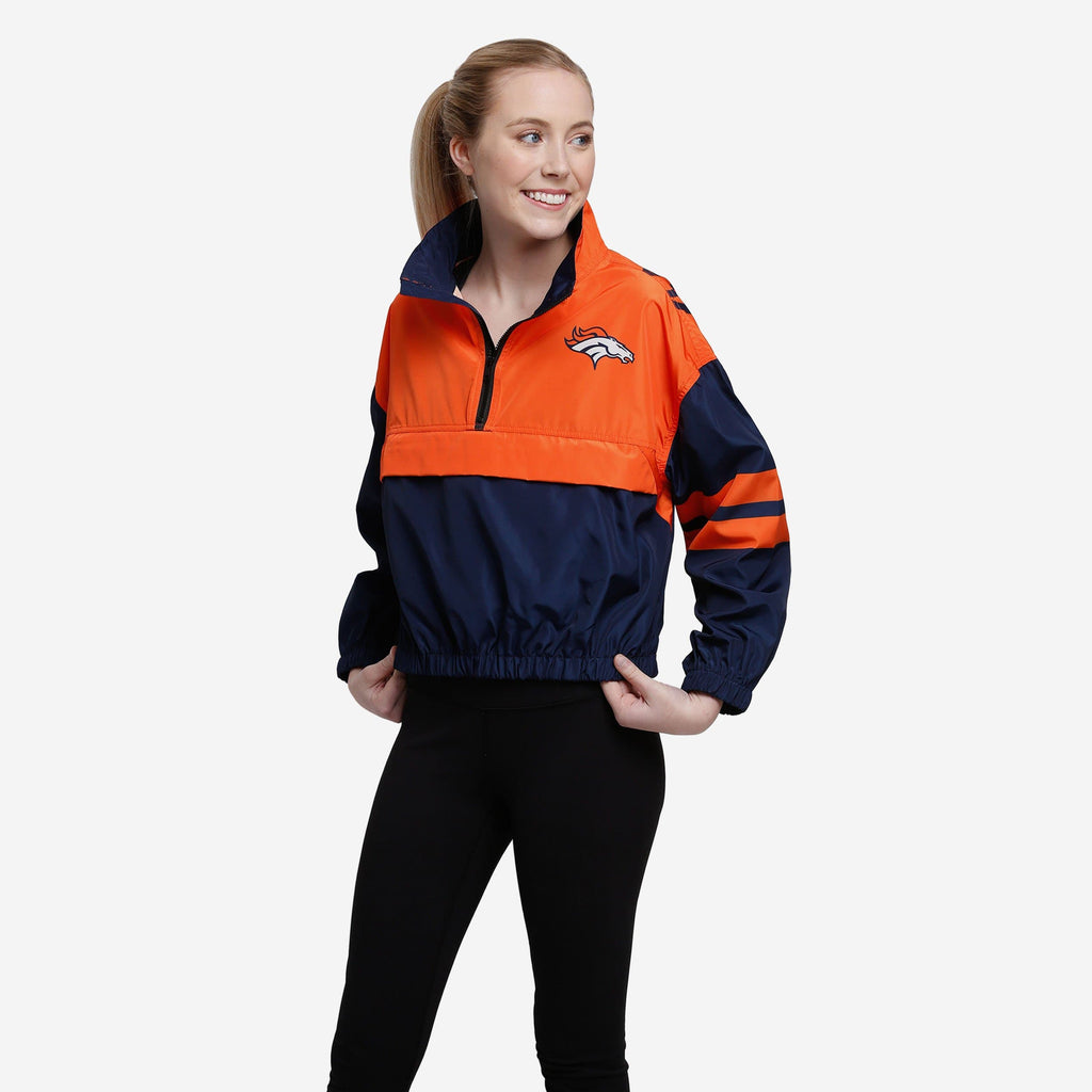 Denver Broncos Womens Winning Play Windbreaker FOCO S - FOCO.com