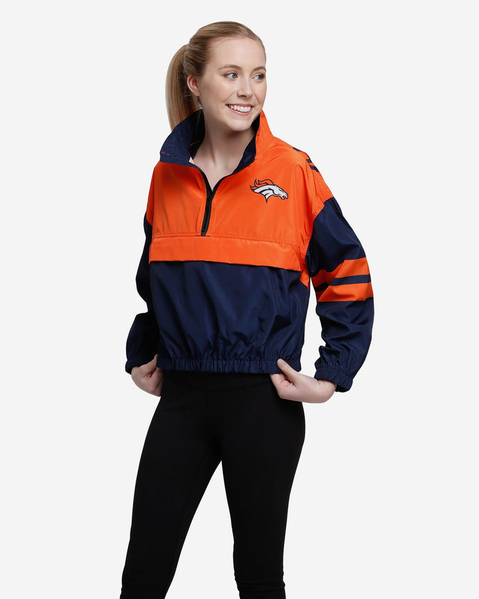 Denver Broncos Womens Winning Play Windbreaker FOCO S - FOCO.com