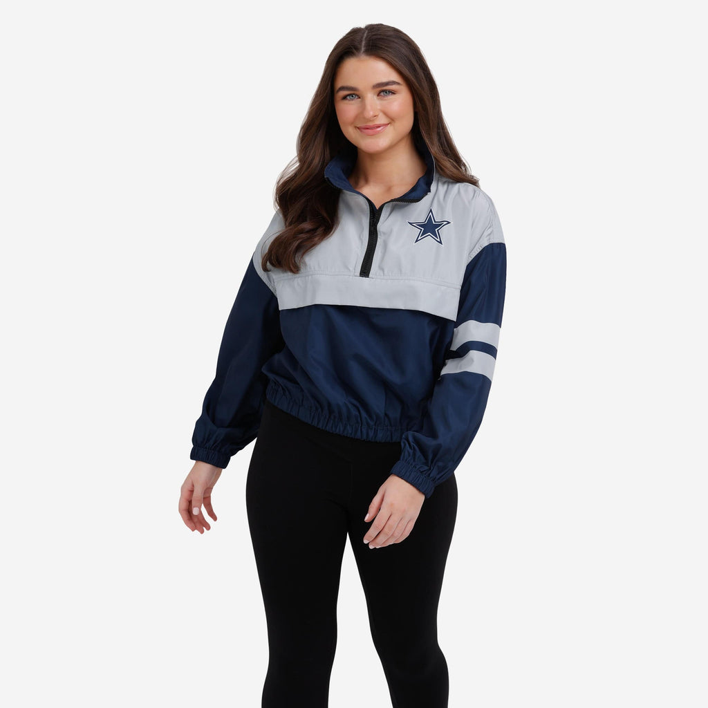 Dallas Cowboys Womens Winning Play Windbreaker FOCO S - FOCO.com