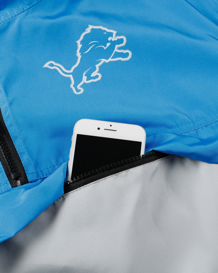 Detroit Lions Womens Winning Play Windbreaker FOCO - FOCO.com