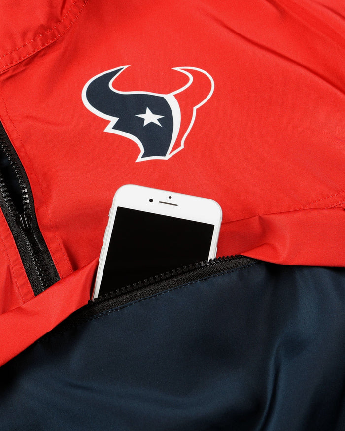 Houston Texans Womens Winning Play Windbreaker FOCO - FOCO.com