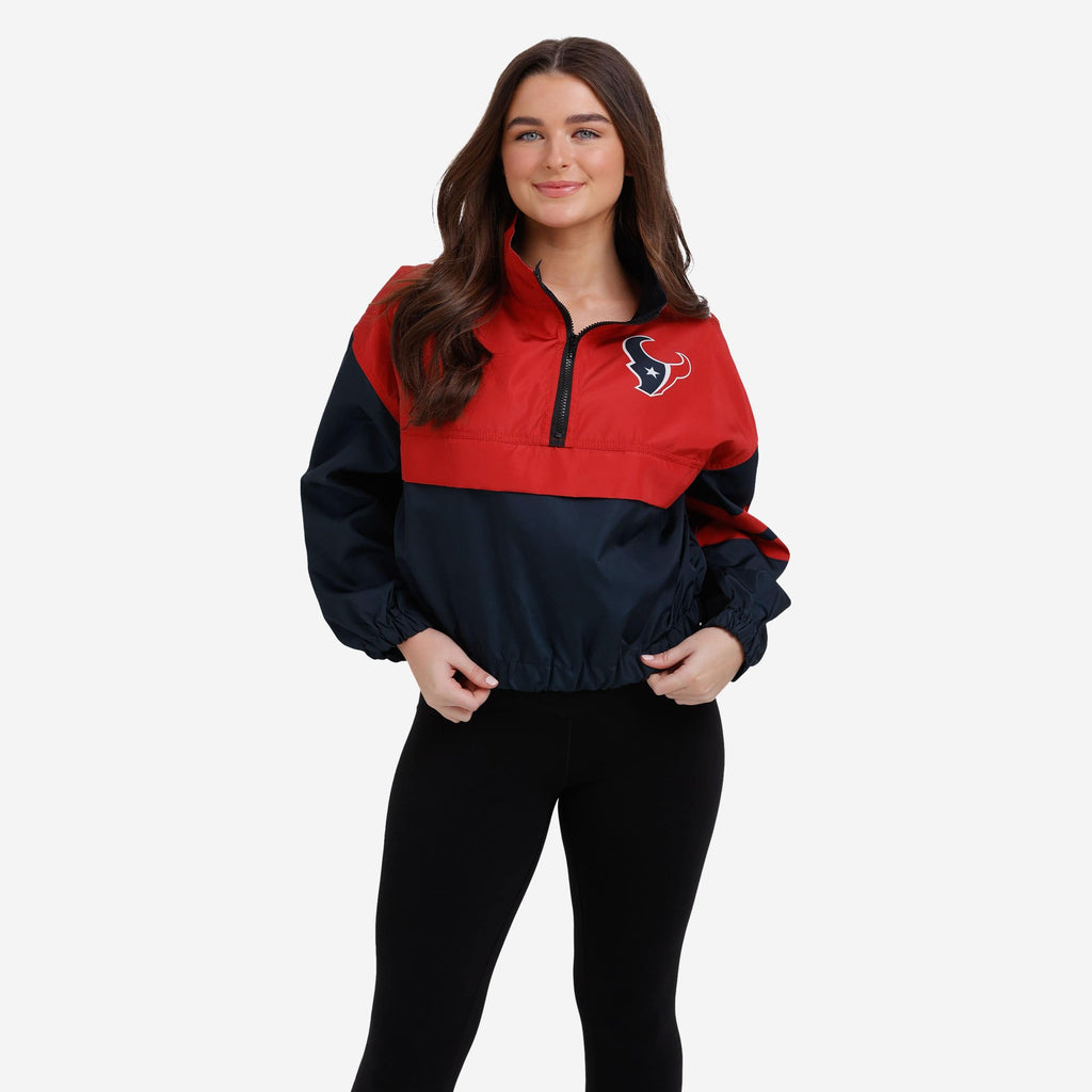 Houston Texans Womens Winning Play Windbreaker FOCO S - FOCO.com