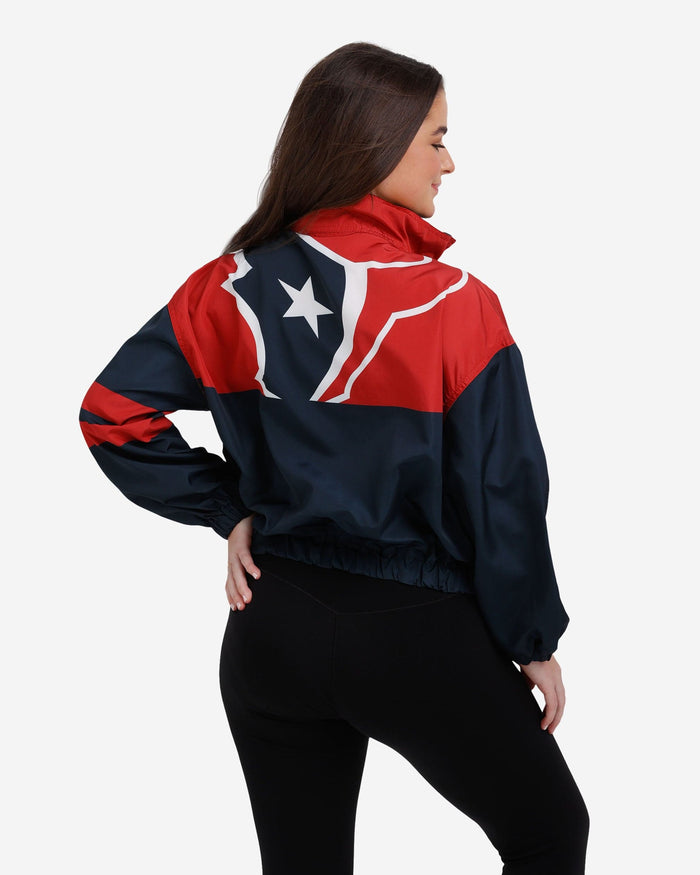 Houston Texans Womens Winning Play Windbreaker FOCO - FOCO.com