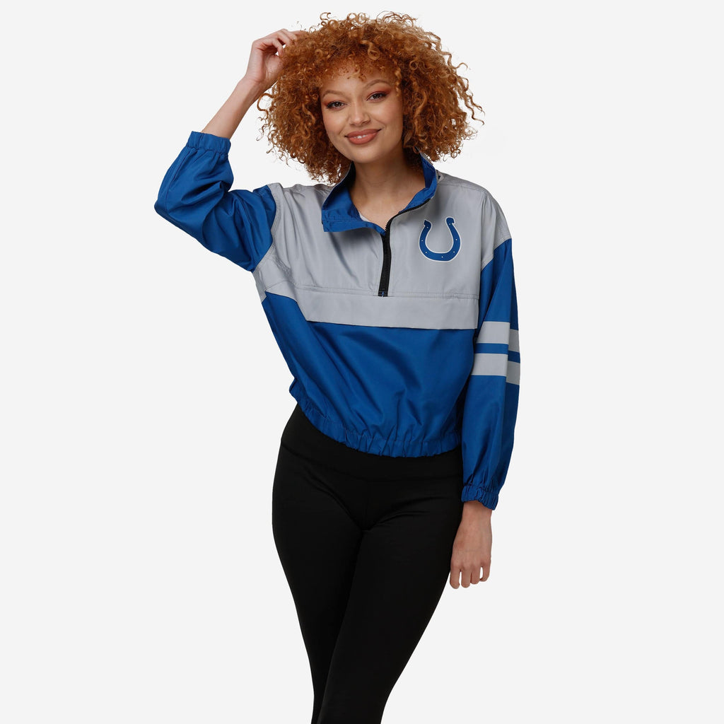 Indianapolis Colts Womens Winning Play Windbreaker FOCO S - FOCO.com