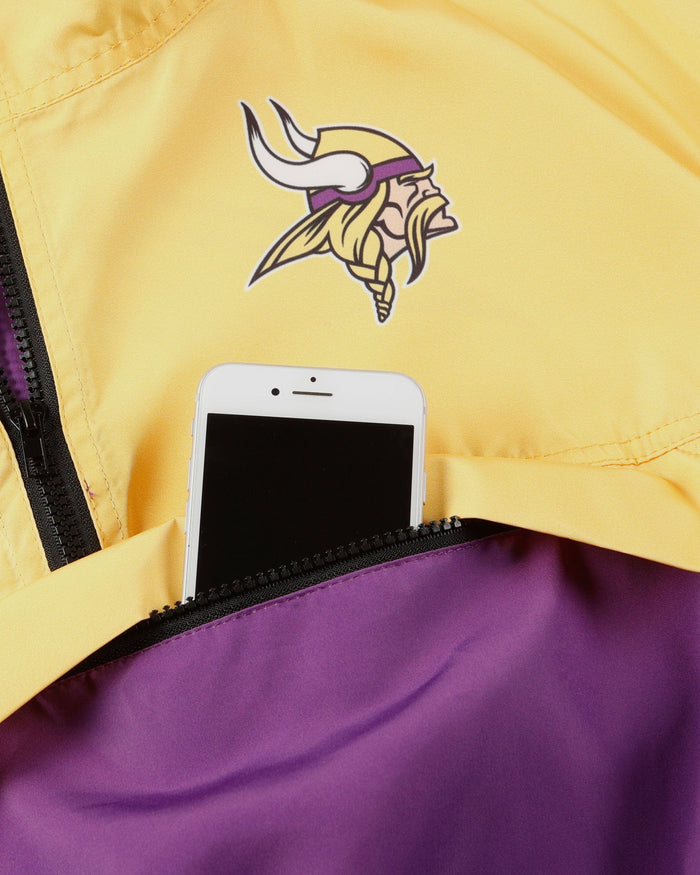 Minnesota Vikings Womens Winning Play Windbreaker FOCO - FOCO.com