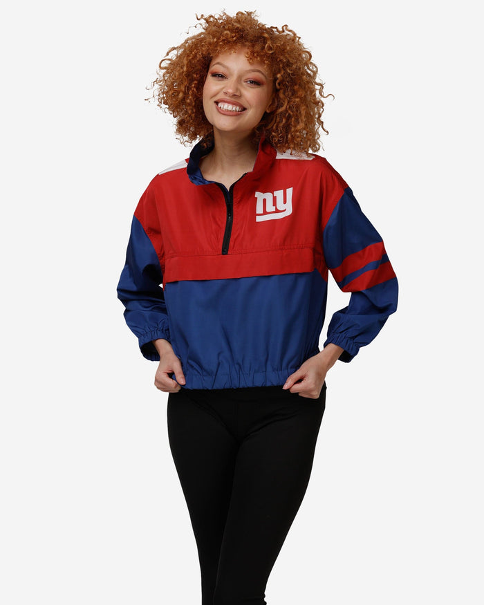 New York Giants Womens Winning Play Windbreaker FOCO S - FOCO.com