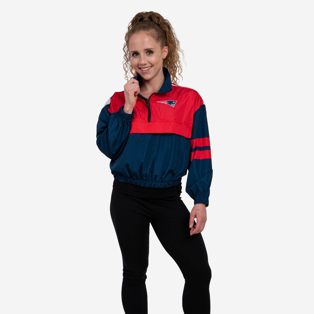 New England Patriots Womens Winning Play Windbreaker FOCO S - FOCO.com