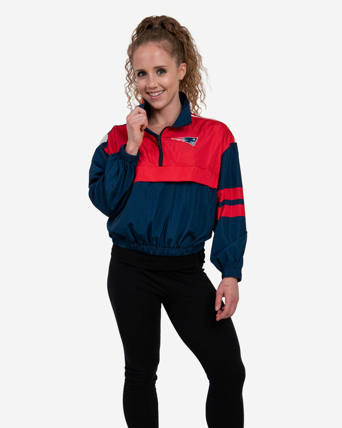 New England Patriots Womens Winning Play Windbreaker FOCO S - FOCO.com