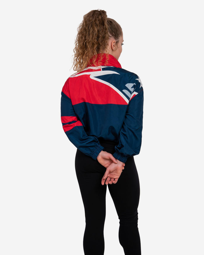 New England Patriots Womens Winning Play Windbreaker FOCO - FOCO.com