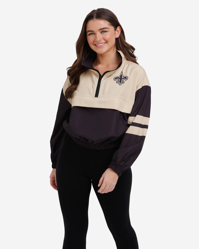 New Orleans Saints Womens Winning Play Windbreaker FOCO S - FOCO.com