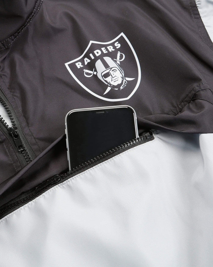 Las Vegas Raiders Womens Winning Play Windbreaker FOCO - FOCO.com