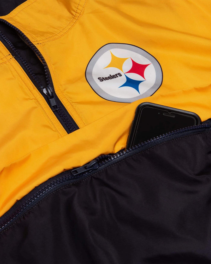 Pittsburgh Steelers Womens Winning Play Windbreaker FOCO - FOCO.com