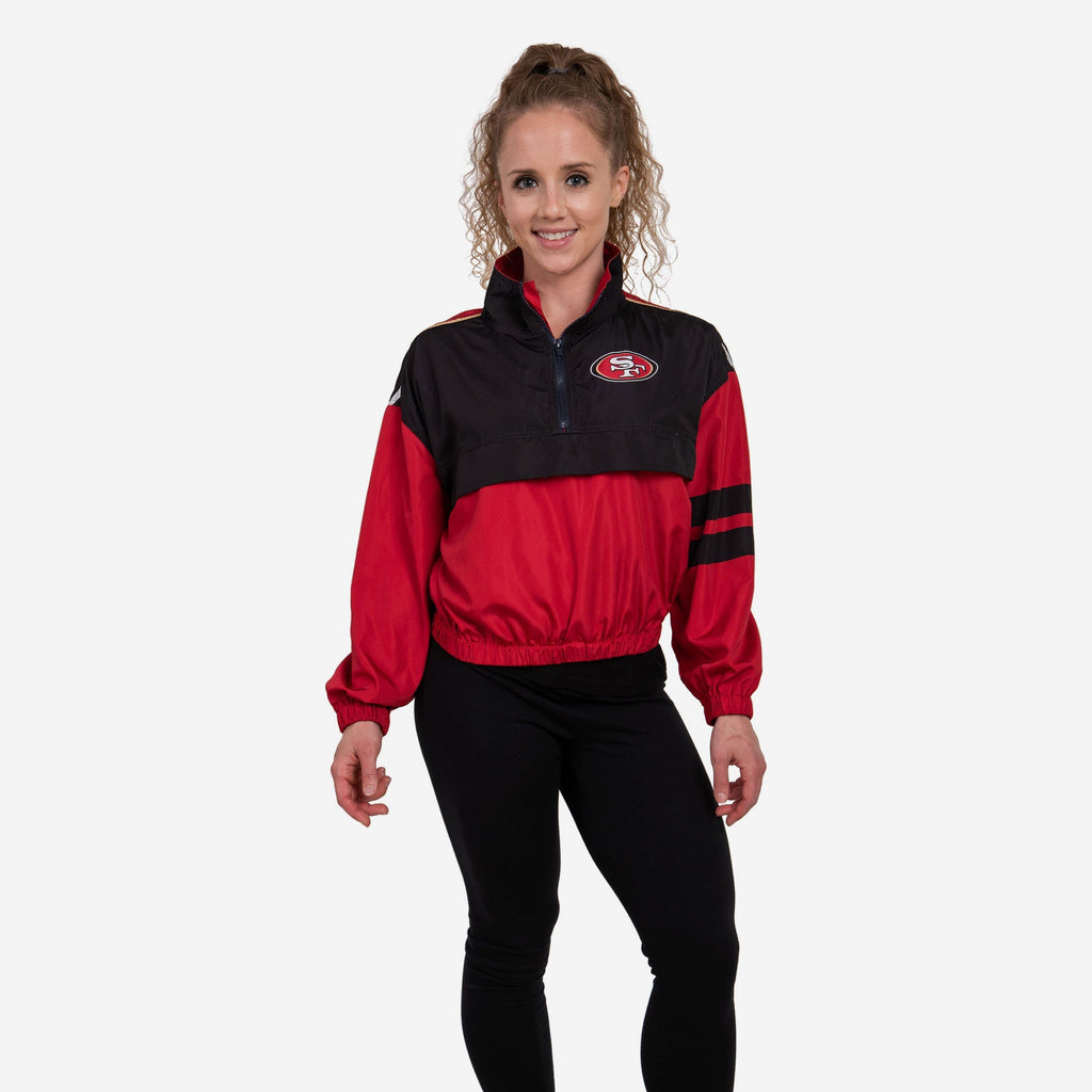 San Francisco 49ers Womens Winning Play Windbreaker FOCO S - FOCO.com