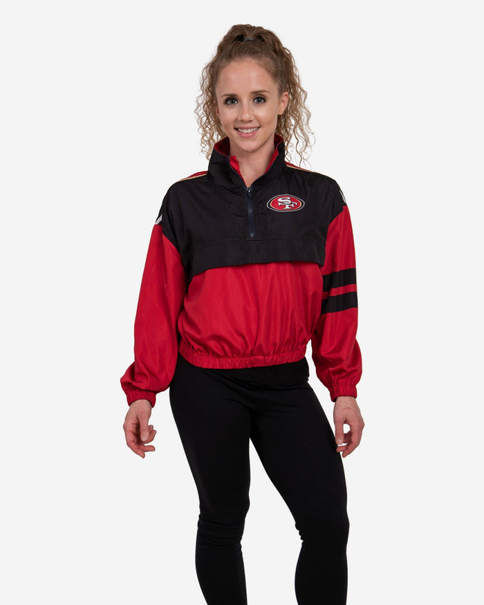 San Francisco 49ers Womens Winning Play Windbreaker FOCO S - FOCO.com