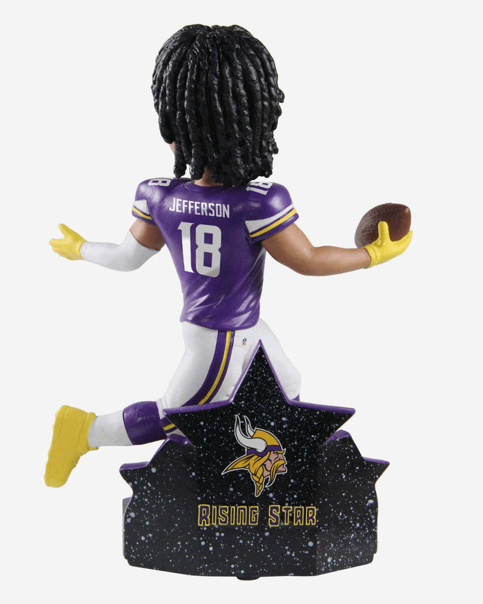 Justin Jefferson Minnesota Vikings Rising Star Bobblehead FOCO - FOCO.com