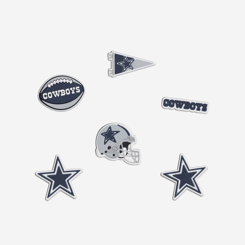 Dallas Cowboys 6 Pack Team Clog Charms FOCO - FOCO.com