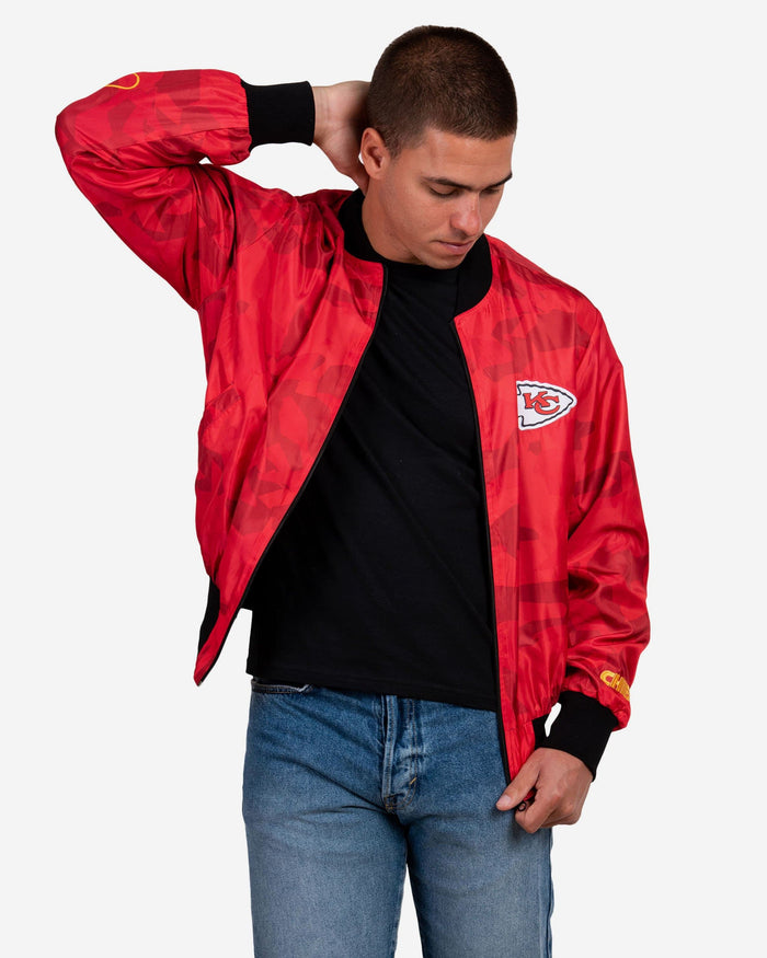 Kansas City Chiefs Camo Bomber Jacket FOCO S - FOCO.com