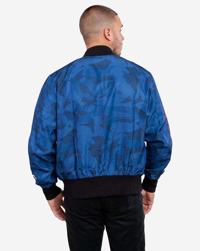 New England Patriots Camo Bomber Jacket FOCO - FOCO.com