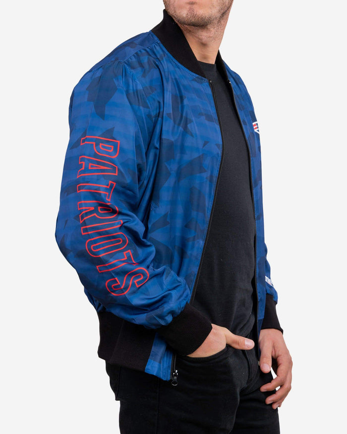 New England Patriots Camo Bomber Jacket FOCO - FOCO.com