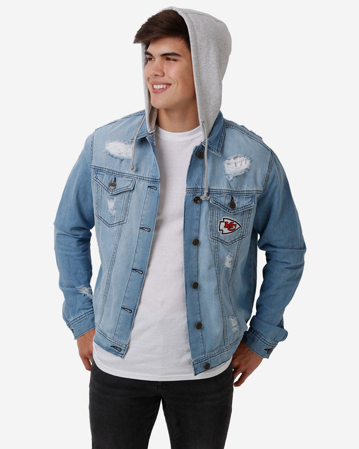 Kansas City Chiefs Denim Days Jacket FOCO S - FOCO.com