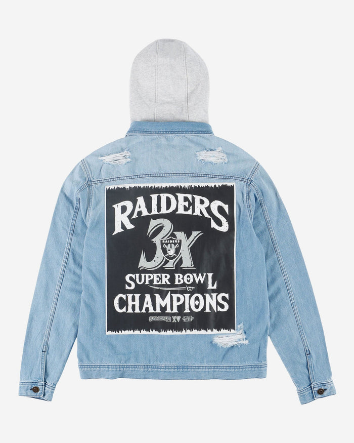 Las Vegas Raiders Denim Days Jacket FOCO - FOCO.com