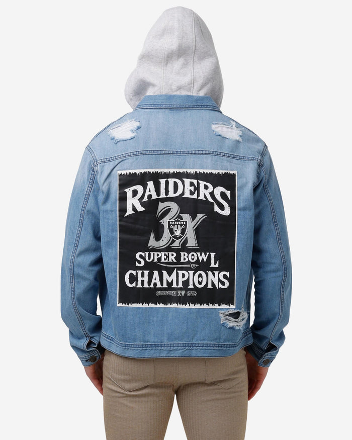 Las Vegas Raiders Denim Days Jacket FOCO - FOCO.com