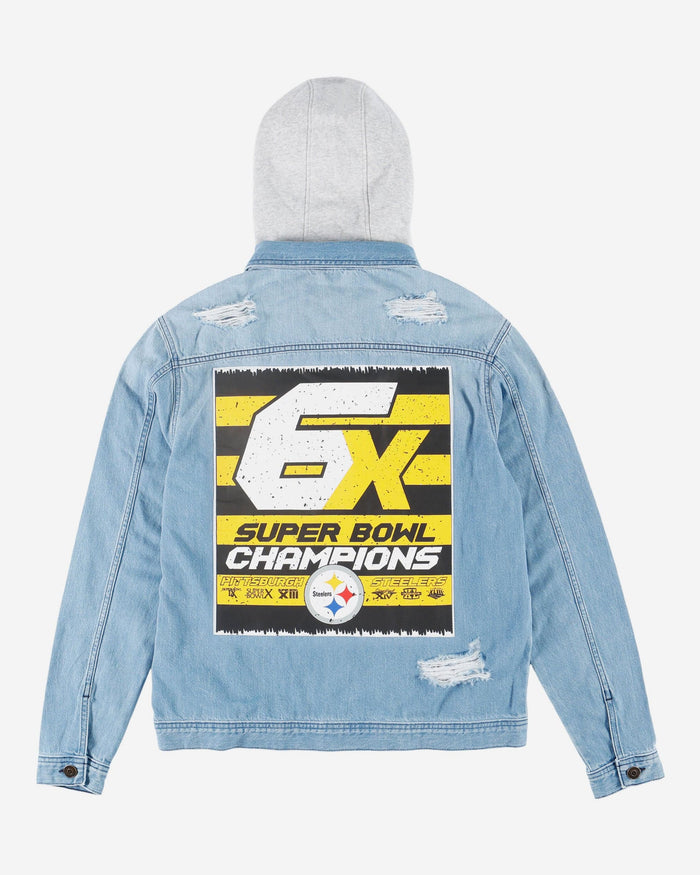 Pittsburgh Steelers Denim Days Jacket FOCO - FOCO.com