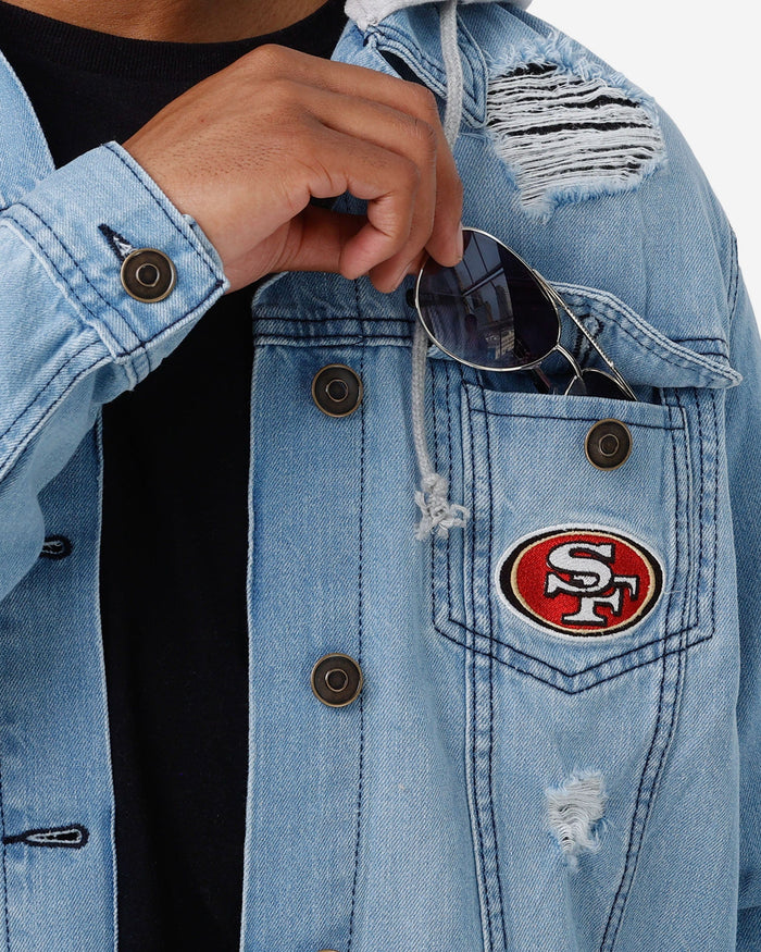 San Francisco 49ers Denim Days Jacket FOCO - FOCO.com